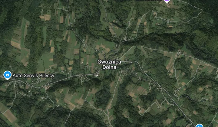 Działka rolna Gwoźnica Dolna Krupówka