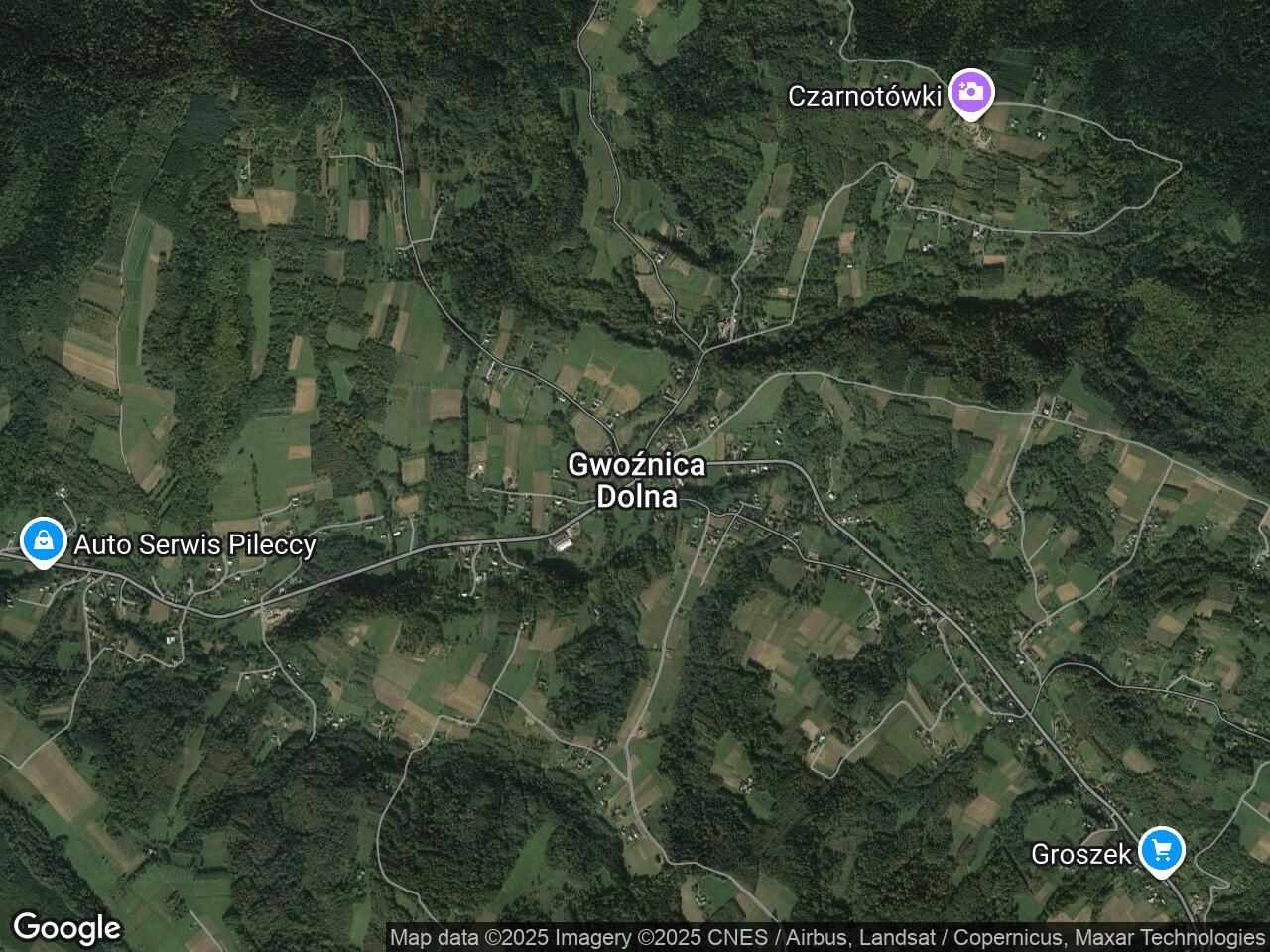 Działka rolna Gwoźnica Dolna Krupówka