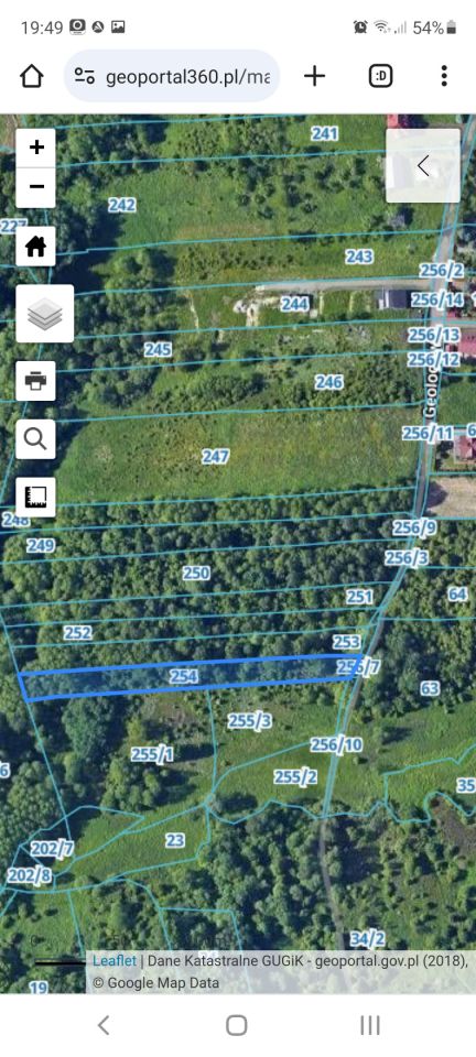 Działka rolna Kraków Podgórze, ul. Geologów. Zdjęcie 7