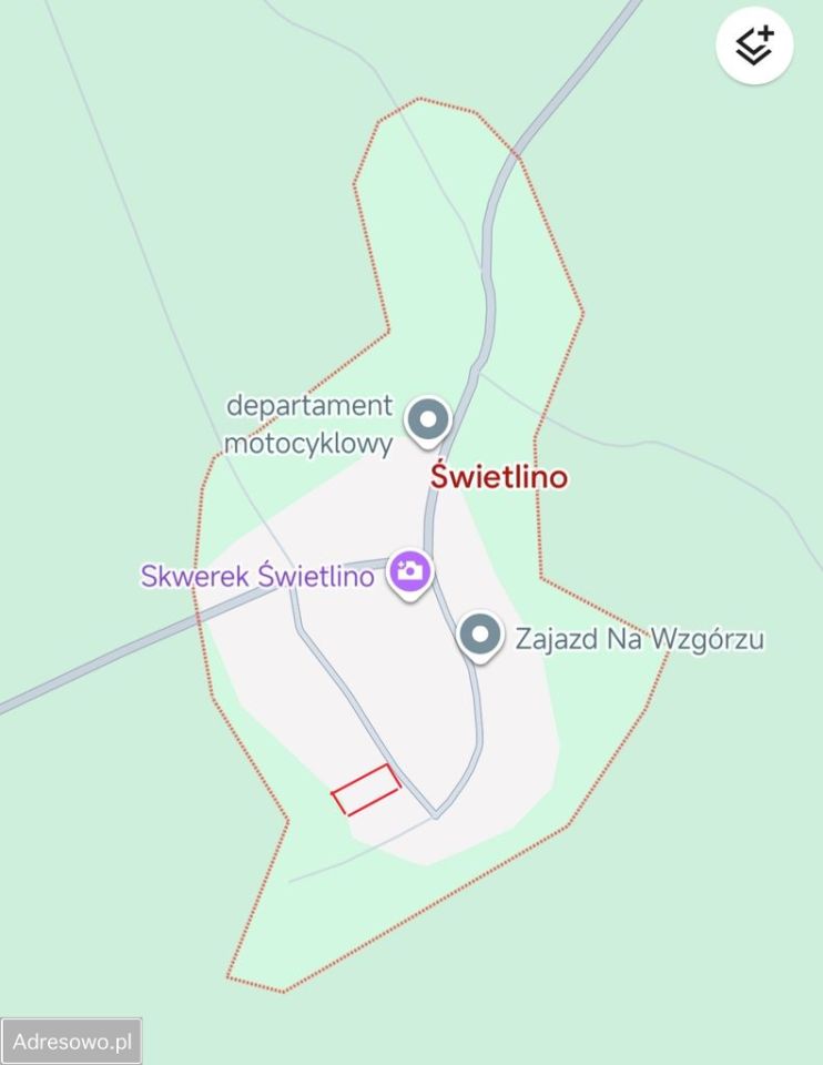 Działka budowlana Świetlino. Zdjęcie 3