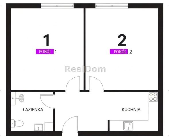 Mieszkanie 2-pokojowe Kraków Krowodrza, al. Kijowska. Zdjęcie 11