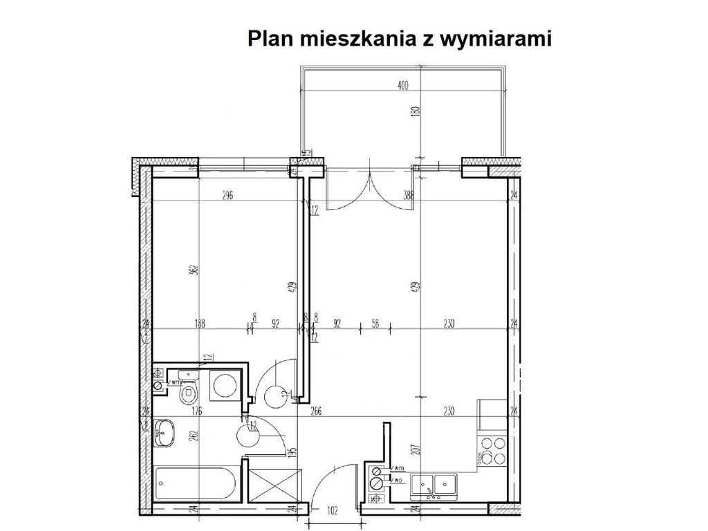 Mieszkanie 2-pokojowe Ząbki, ul. Christiana Andersena. Zdjęcie 8