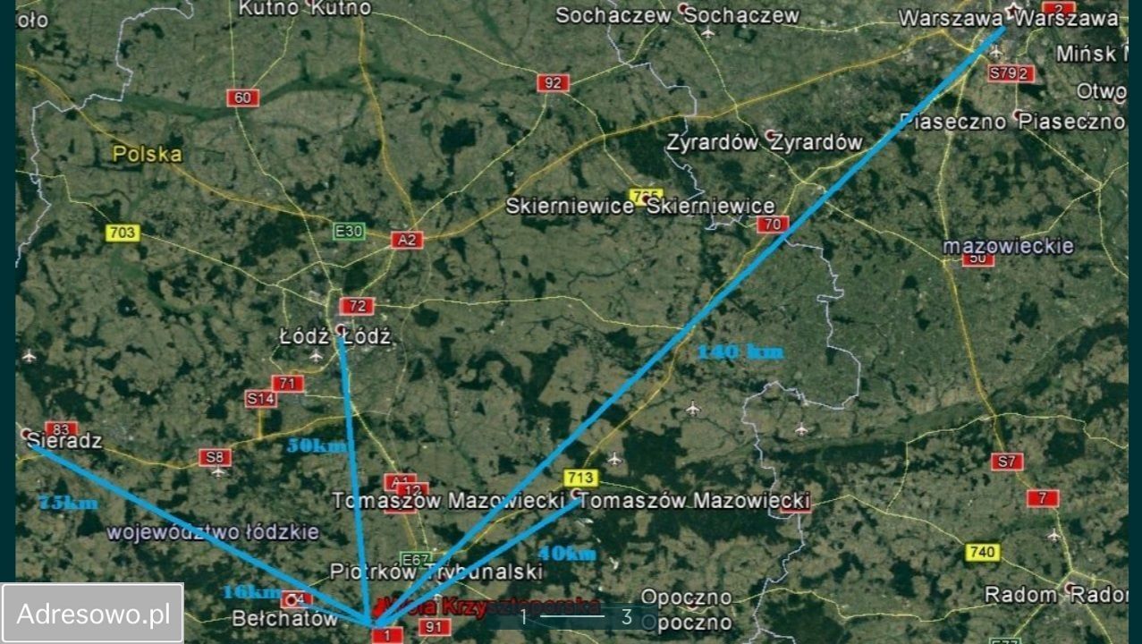 dom wolnostojący, 4 pokoje Wola Krzysztoporska. Zdjęcie 5