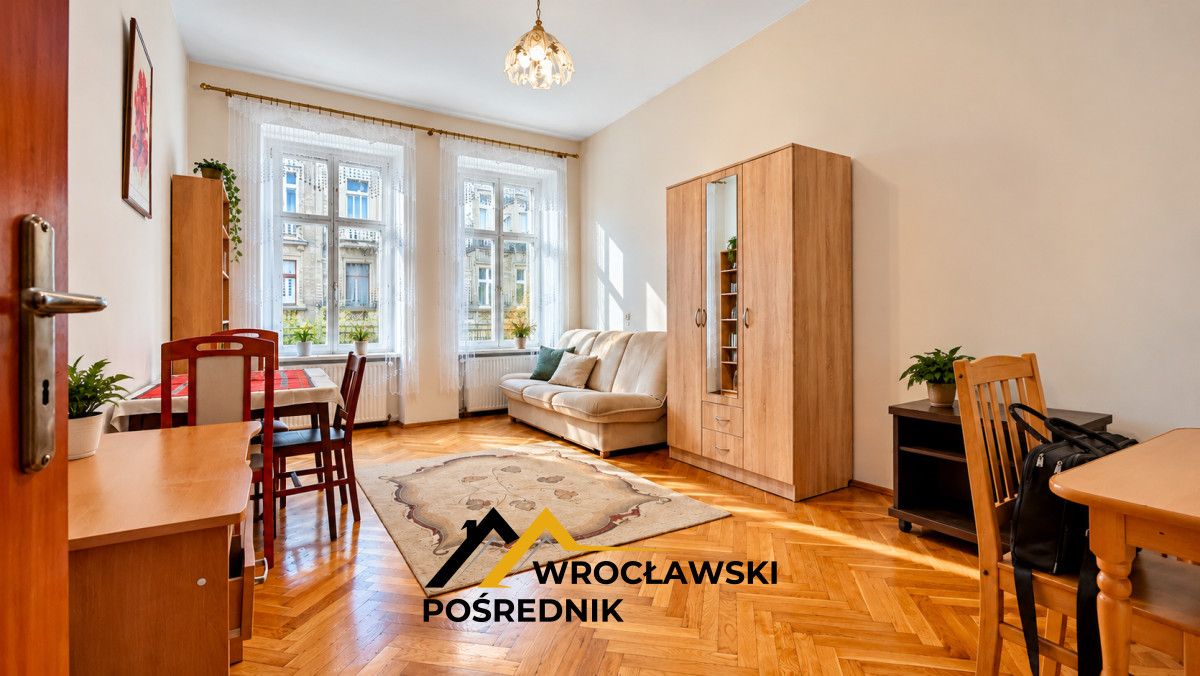 Mieszkanie 3-pokojowe Wrocław Śródmieście, ul. Stefana Żeromskiego. Zdjęcie 1