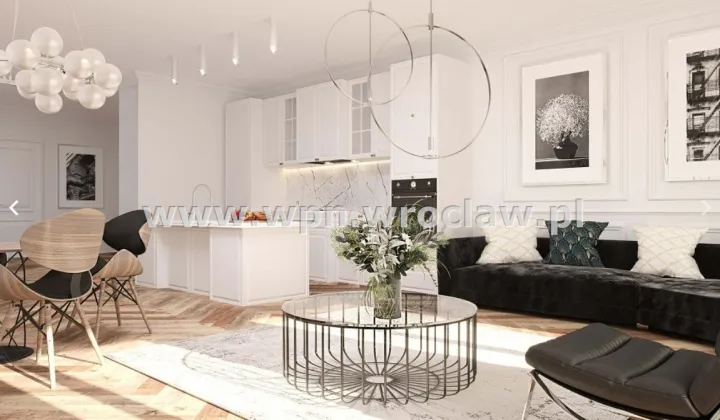 Mieszkanie 4-pokojowe Wrocław Szczepin