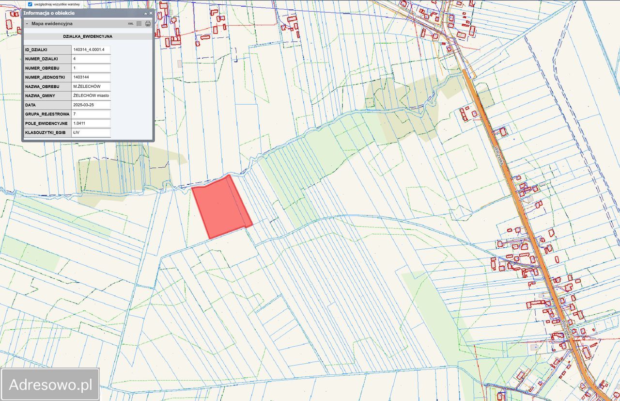 Działka rolna Żelechów. Zdjęcie 2