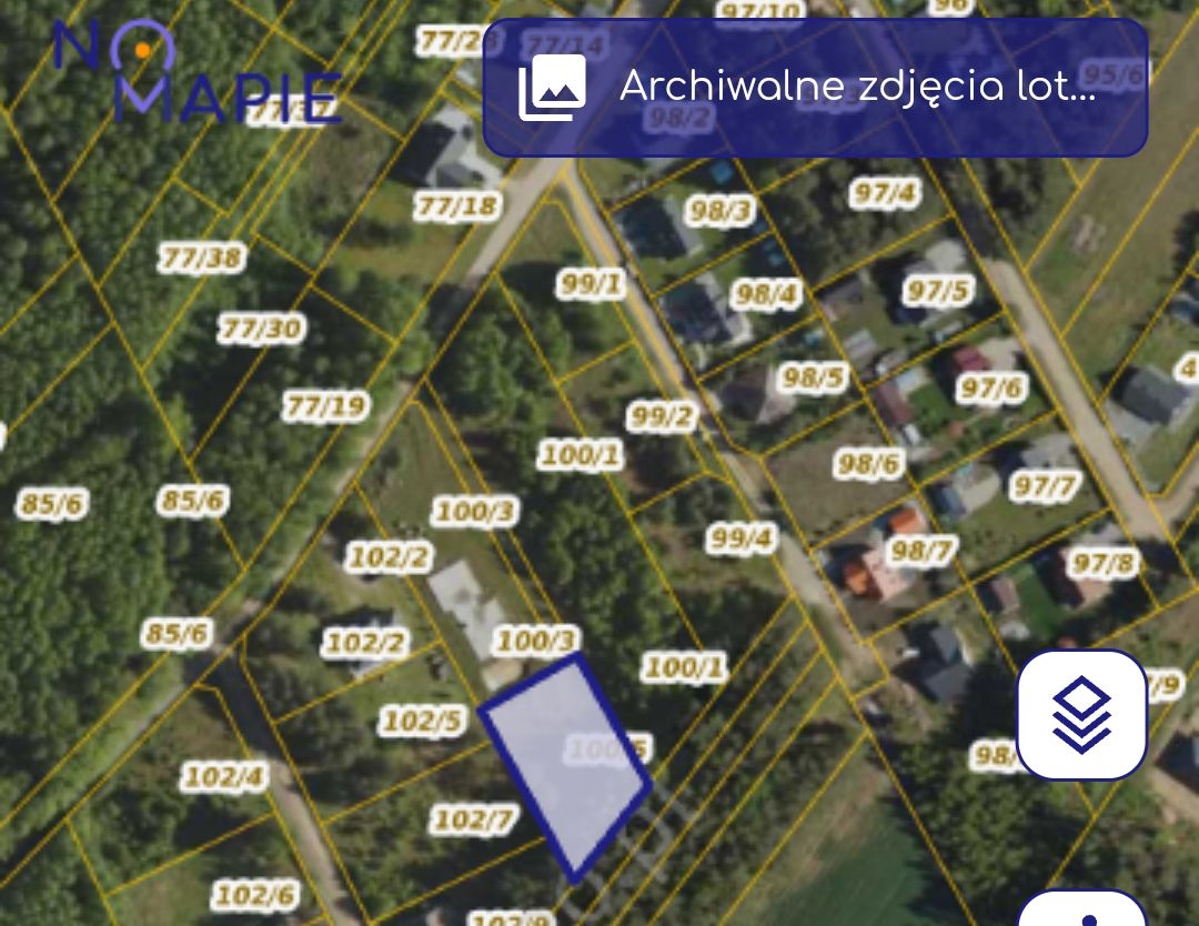 Działka budowlana Brończany. Zdjęcie 2