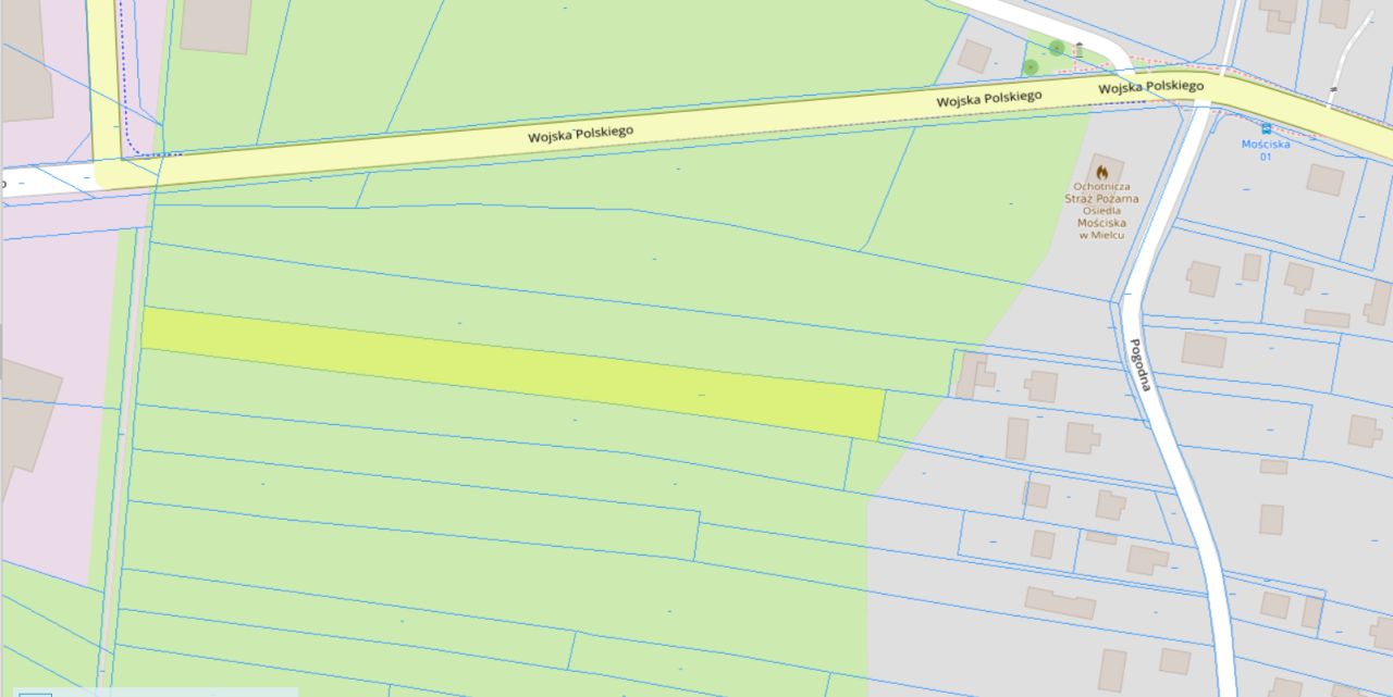 Działka budowlana Mielec Mościska, ul. Pogodna. Zdjęcie 6