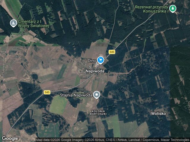 Działka rekreacyjna Napiwoda, brak. Zdjęcie 1