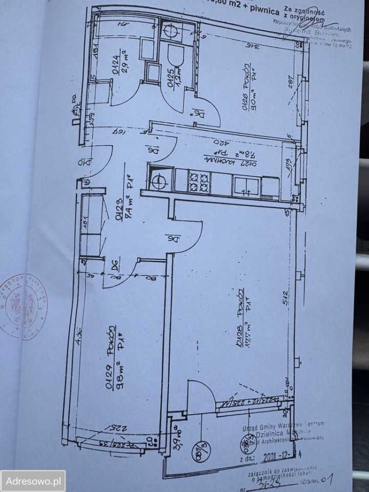 Mieszkanie 3-pokojowe Warszawa Mokotów, al. Wilanowska. Zdjęcie 4