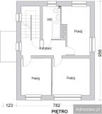 dom wolnostojący, 4 pokoje Olecko, ul. Leśna. Zdjęcie 3