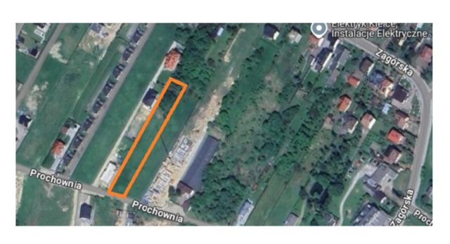 Działka budowlana Kielce, ul. Prochownia. Zdjęcie 1