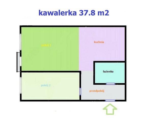 Mieszkanie 2-pokojowe Ostrowiec Świętokrzyski Centrum, ul. Iłżecka. Zdjęcie 1