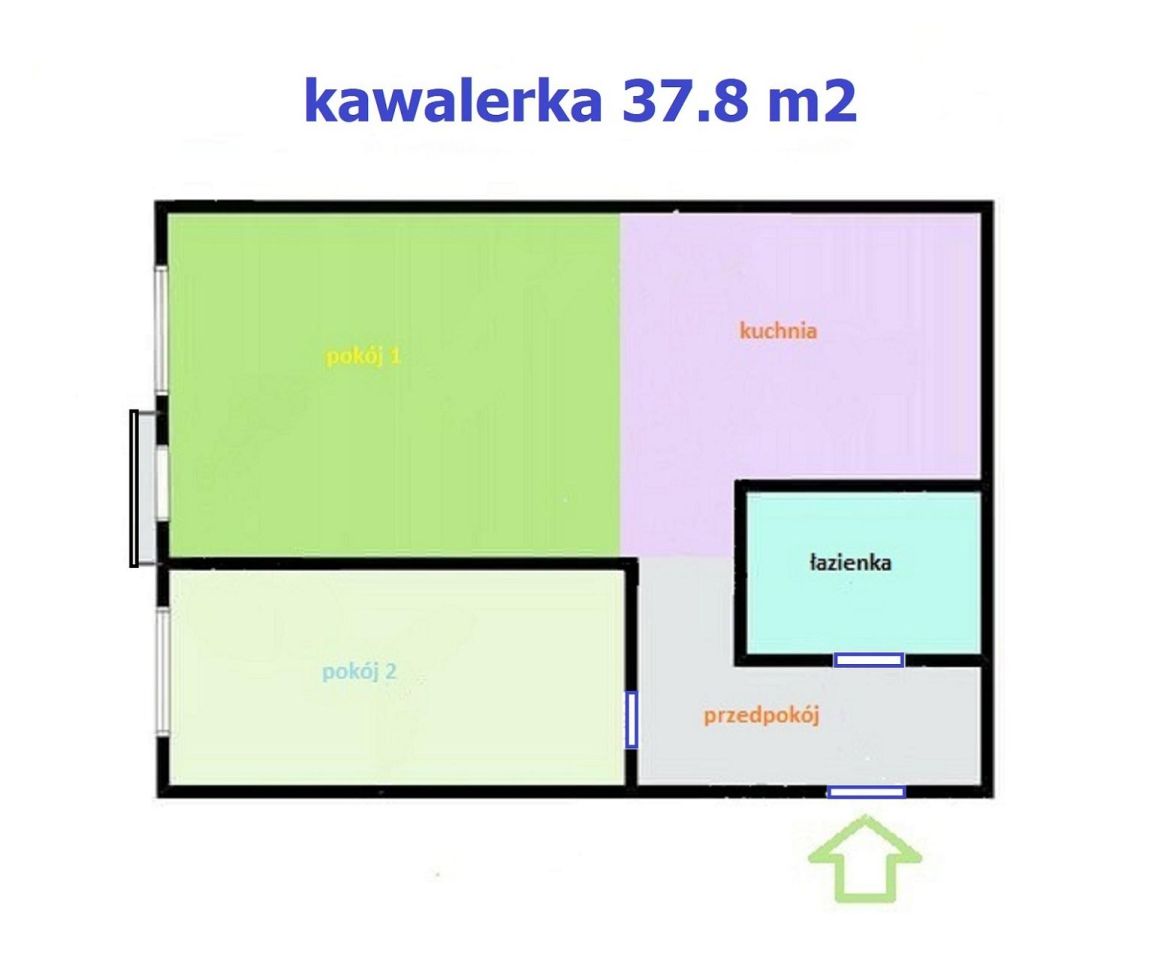 Mieszkanie 2-pokojowe Ostrowiec Świętokrzyski Centrum, ul. Iłżecka. Zdjęcie 1