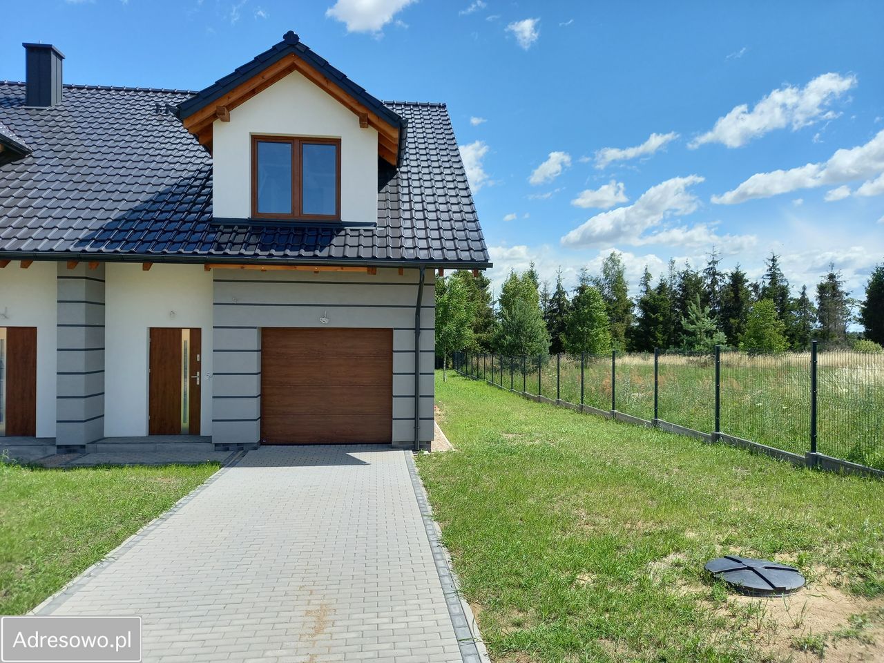 bliźniak, 4 pokoje Trąbki Małe. Zdjęcie 10