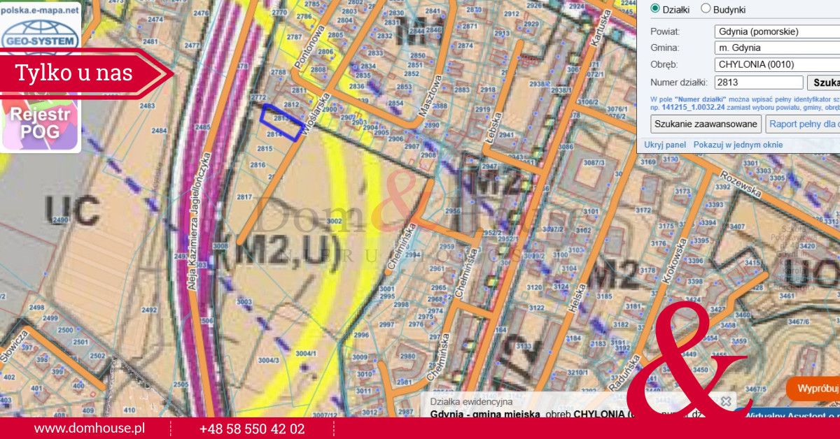 Działka inwestycyjna Gdynia Chylonia, ul. Wioślarska. Zdjęcie 5