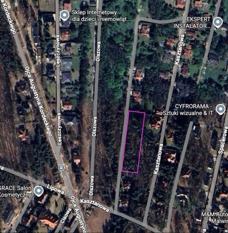 Działka budowlana Chotomów, ul. Kasztanowa. Zdjęcie 1