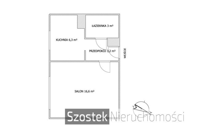 Mieszkanie 1-pokojowe Częstochowa Tysiąclecie. Zdjęcie 9