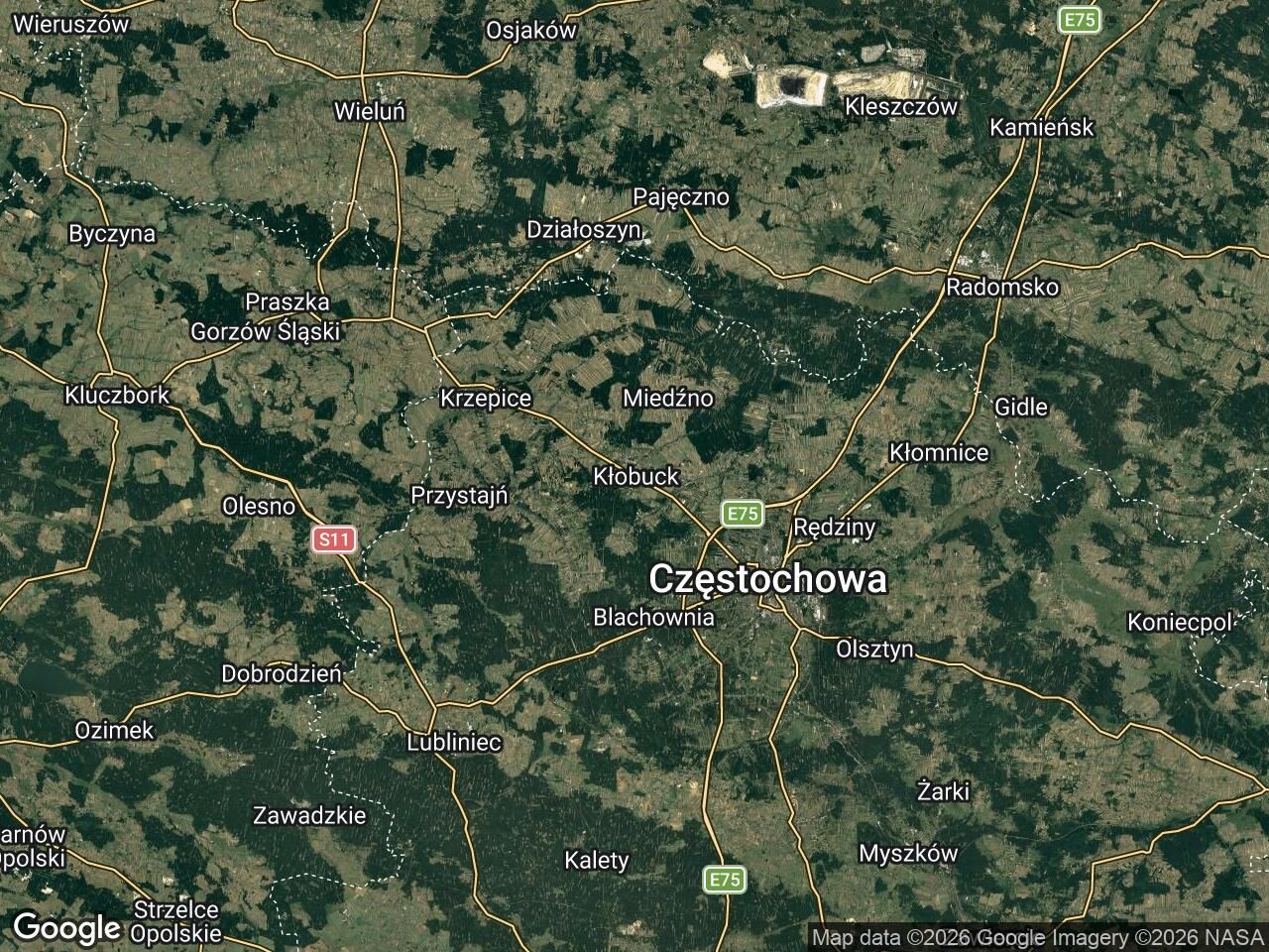 Działka inwestycyjna Kłobuck. Zdjęcie 1