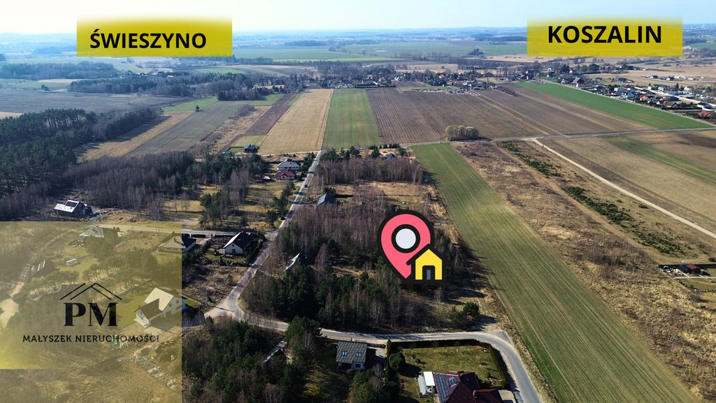 Działka budowlana Cewlino, os. Przy Lesie. Zdjęcie 3