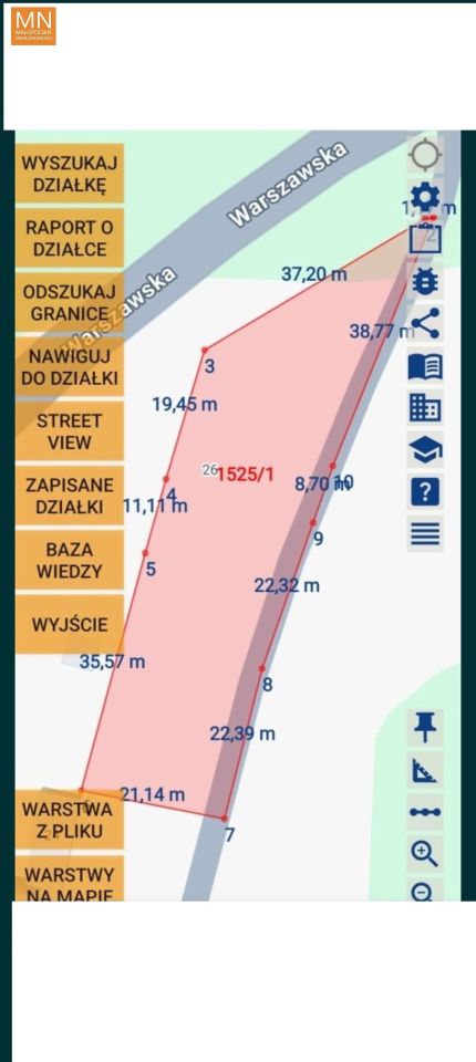 Działka inwestycyjna Miechów Centrum, ul. Warszawska. Zdjęcie 9