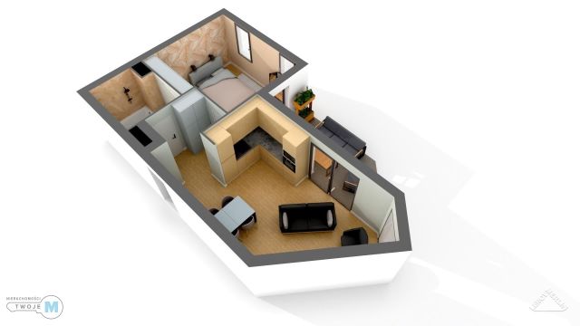 Mieszkanie 2-pokojowe Kielce. Zdjęcie 4