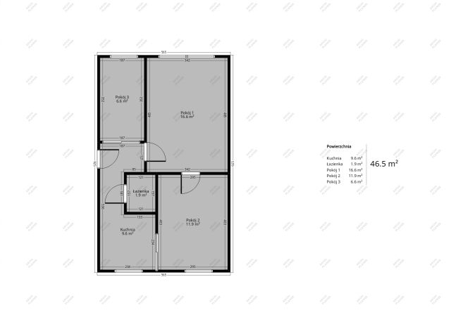Mieszkanie 3-pokojowe Bydgoszcz Błonie, ul. Stefana Okrzei. Zdjęcie 19