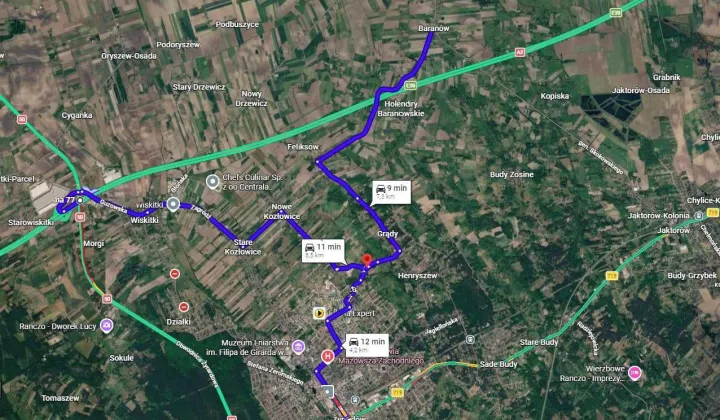 Działka budowlana Żyrardów, ul. Pustynna