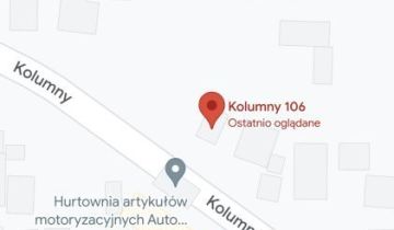 Działka rolno-budowlana Łódź Kolumny, ul. Kolumny