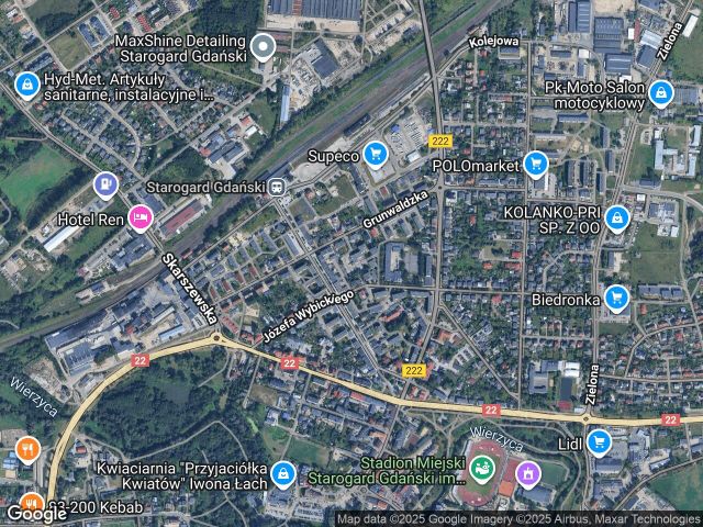 Mieszkanie 2-pokojowe Starogard Gdański Centrum, ul. Józefa Wybickiego. Zdjęcie 1