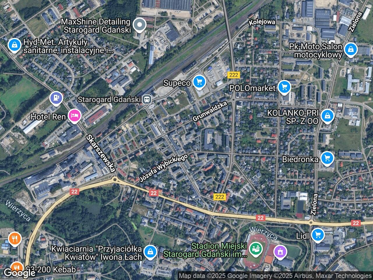 Mieszkanie 2-pokojowe Starogard Gdański Centrum, ul. Józefa Wybickiego