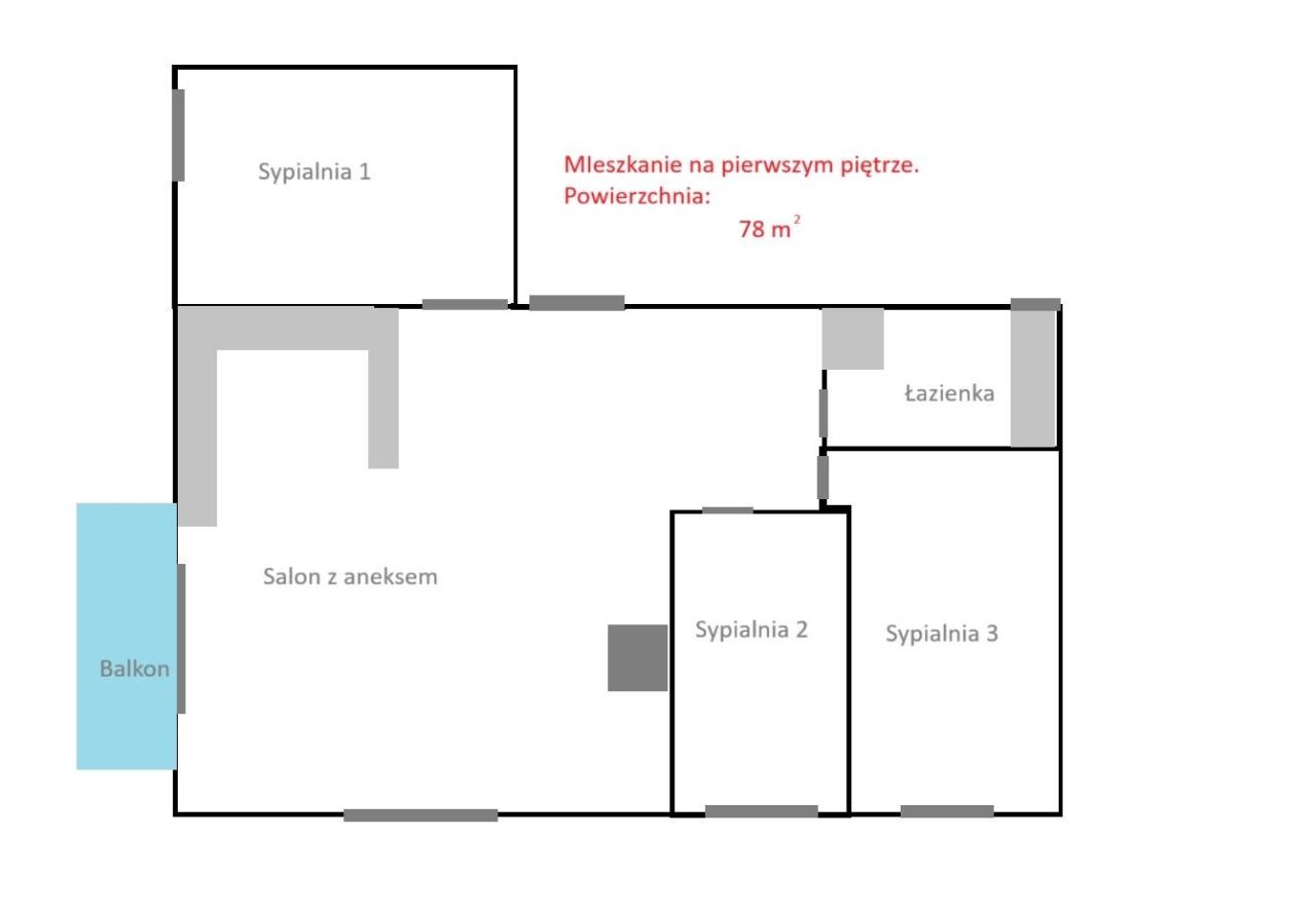 Mieszkanie 4-pokojowe Rumia Centrum, ul. Marynarska. Zdjęcie 18
