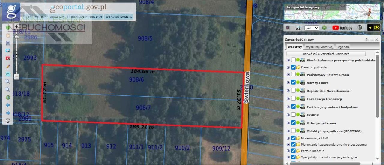 Działka budowlana Chechło. Zdjęcie 6