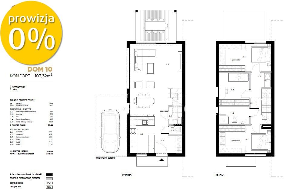 bliźniak, 4 pokoje Niwnica. Zdjęcie 9