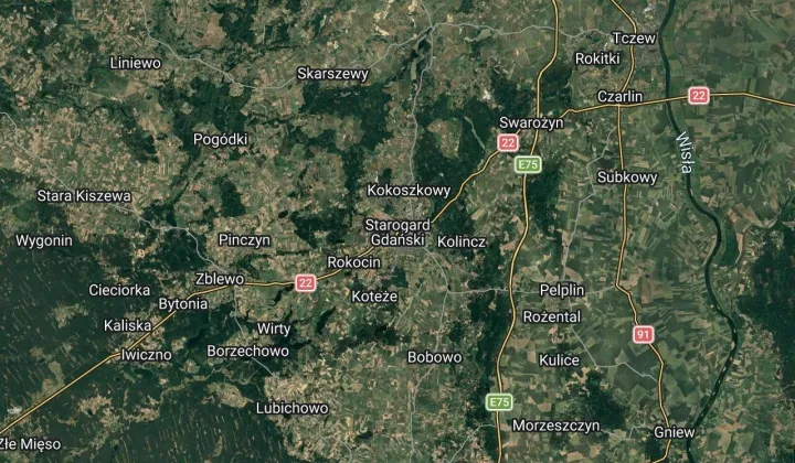 Działka rod Starogard Gdański