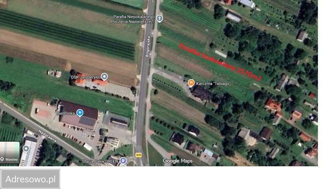 Działka budowlana Tarnogród, ul. Biłgorajska. Zdjęcie 6