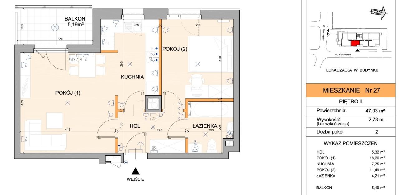 Mieszkanie 2-pokojowe Warszawa Bemowo, ul. Kluczborska. Zdjęcie 20
