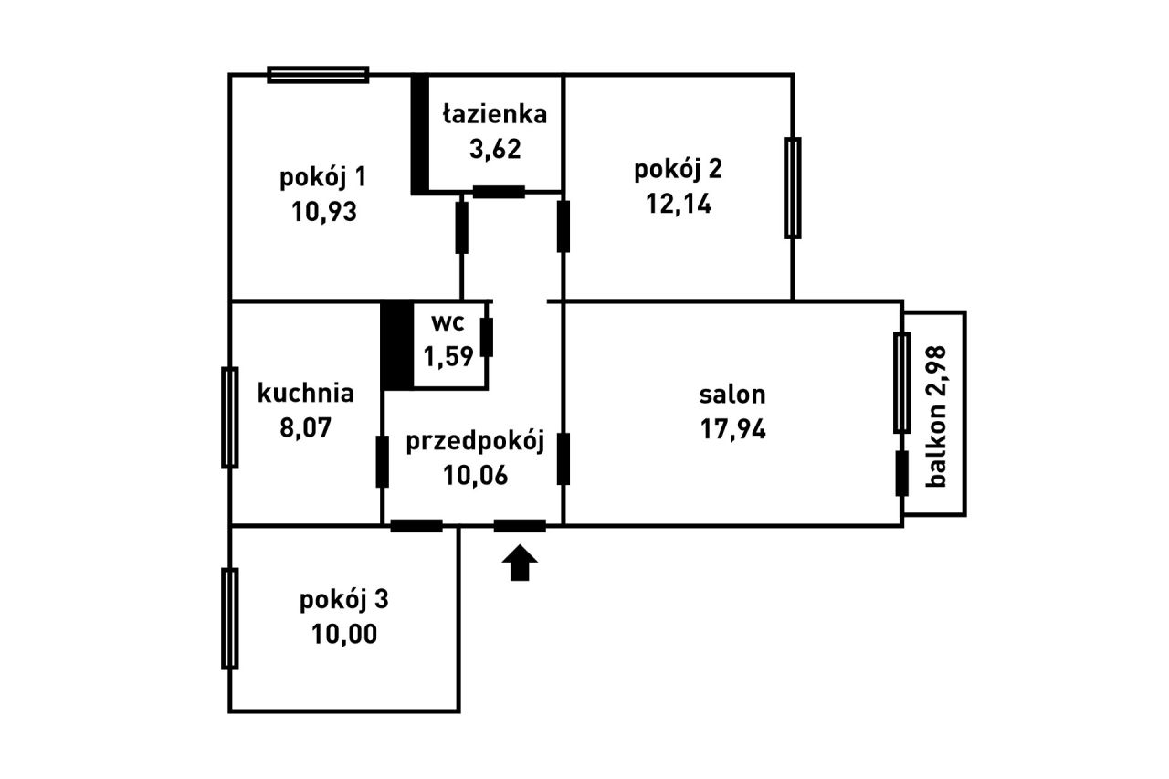 Mieszkanie 4-pokojowe Legnica Piekary Wielkie, ul. Ksawerego Pruszyńskiego. Zdjęcie 28