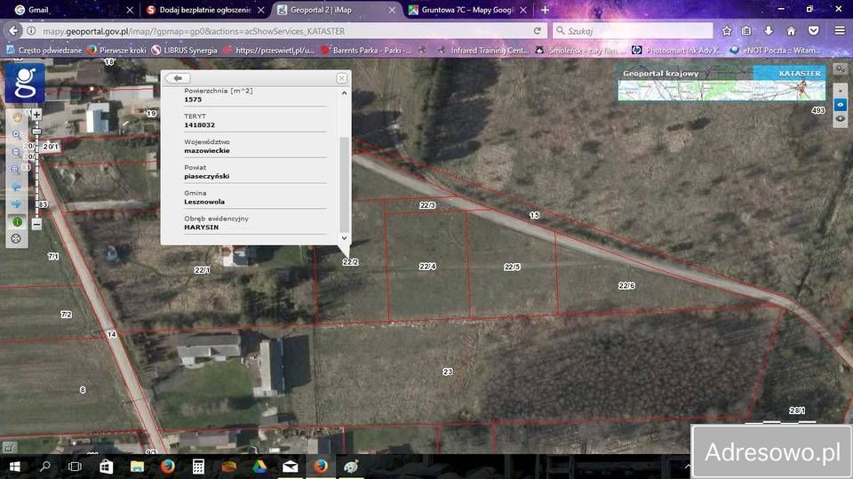 Działka budowlana Marysin, ul. Gruntowa. Zdjęcie 3