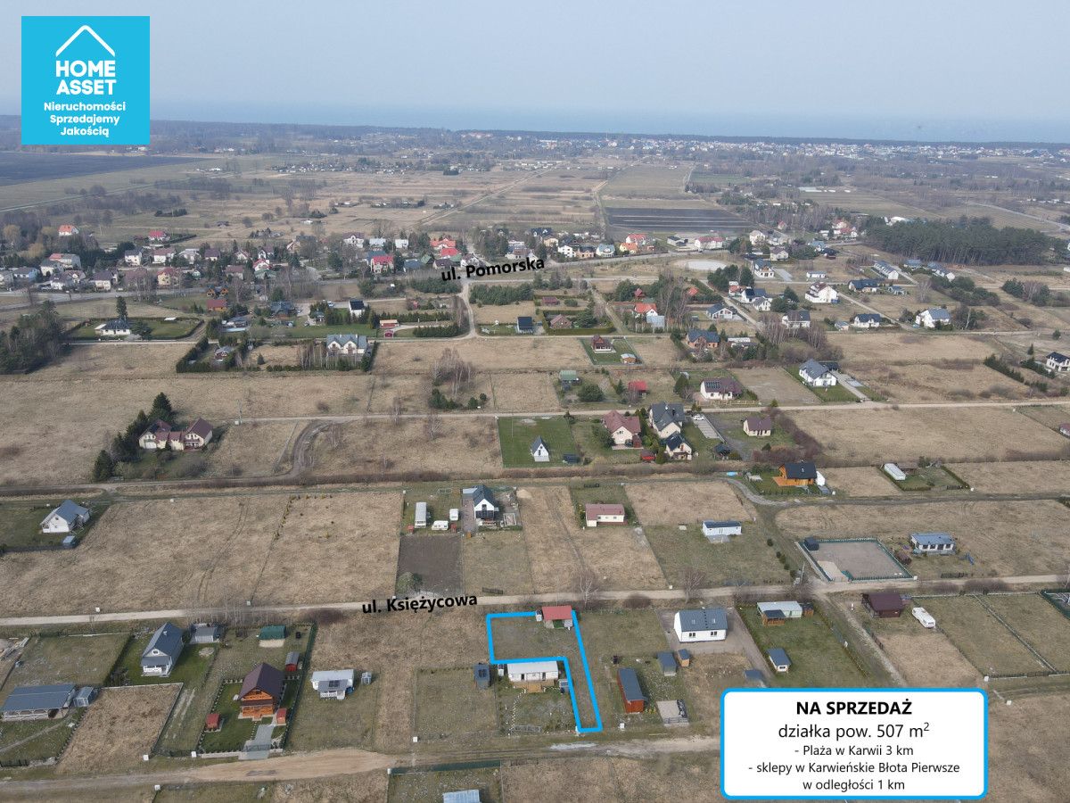 Działka rekreacyjna Karwieńskie Błoto Pierwsze Sławoszynko. Zdjęcie 7