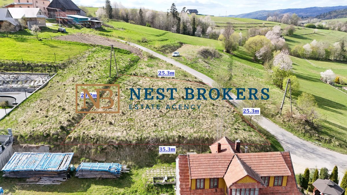 Działka inwestycyjna Rabka-Zdrój, ul. Poniatowskiego. Zdjęcie 2