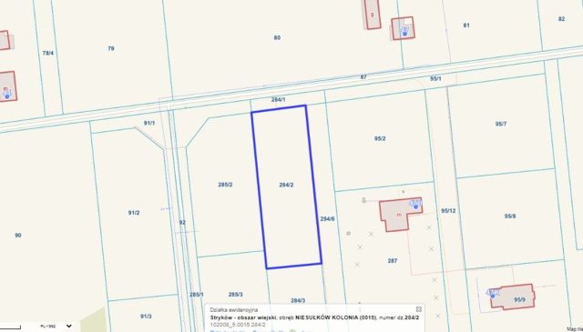 Działka budowlana Niesułków-Kolonia. Zdjęcie 5
