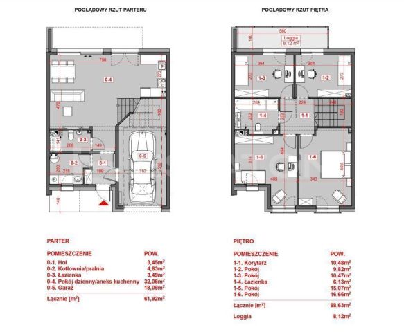 dom szeregowy, 5 pokoi Głogów Małopolski, ul. Wojska Polskiego. Zdjęcie 2