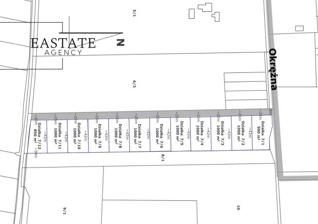 Działka inwestycyjna Umiastów, ul. Okrężna. Zdjęcie 10