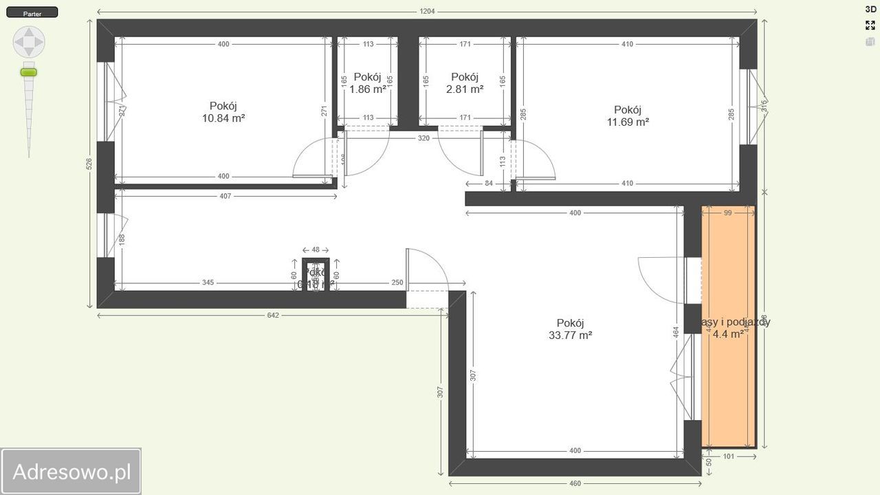 Mieszkanie 3-pokojowe Lubin, ul. Bolesława Krupińskiego. Zdjęcie 8