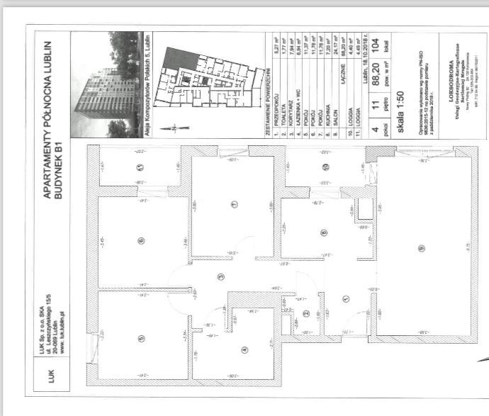 Mieszkanie 4-pokojowe Lublin Stare Miasto, al. Kompozytorów Polskich. Zdjęcie 8