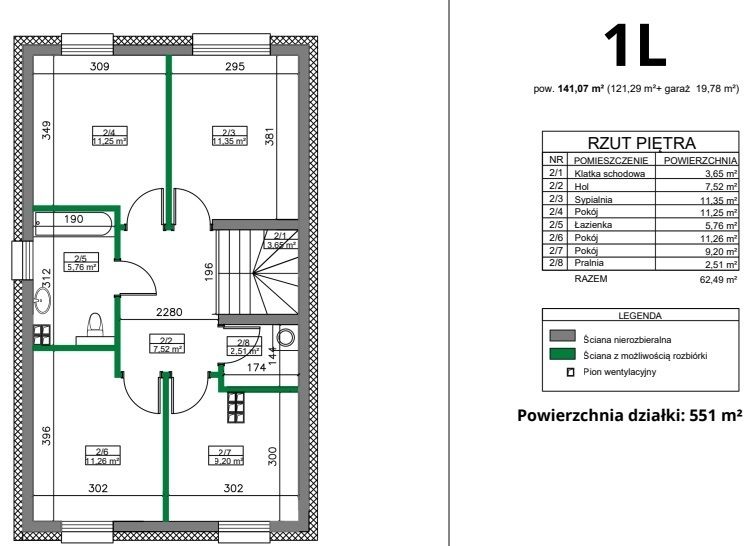 bliźniak, 6 pokoi Kalinówka. Zdjęcie 20