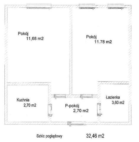 Mieszkanie 2-pokojowe Świnoujście Śpikorz, ul. Krzywa. Zdjęcie 1