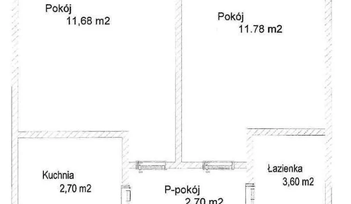 Mieszkanie 2-pokojowe Świnoujście Śpikorz, ul. Krzywa