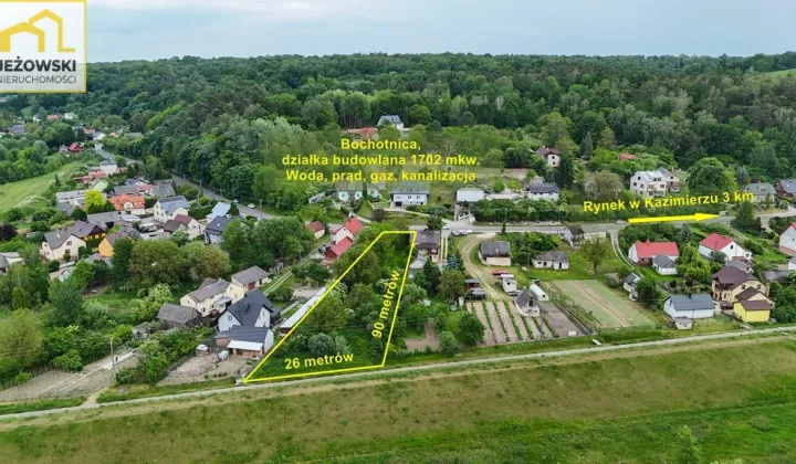 Działka budowlana Bochotnica, ul. Kazimierska